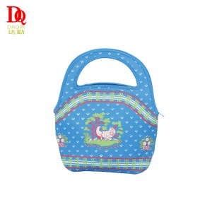 Неопренов изолиран водоустойчив преносим моден чанта за обяд жена студенти